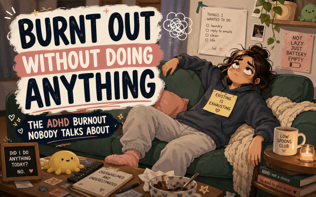 Burnt Out Without Doing Anything: The ADHD Burnout Nobody Talks About