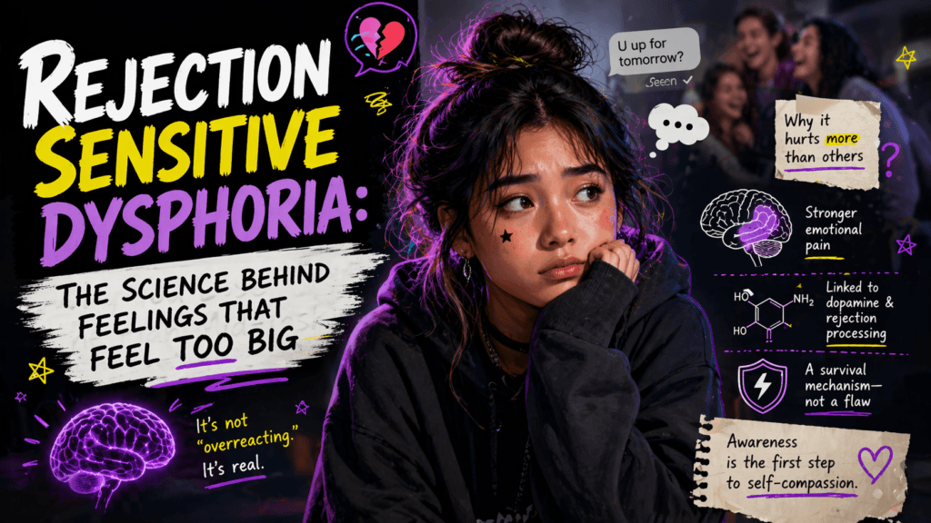 Rejection Sensitive Dysphoria: The Science Behind Feelings That Feel Too Big