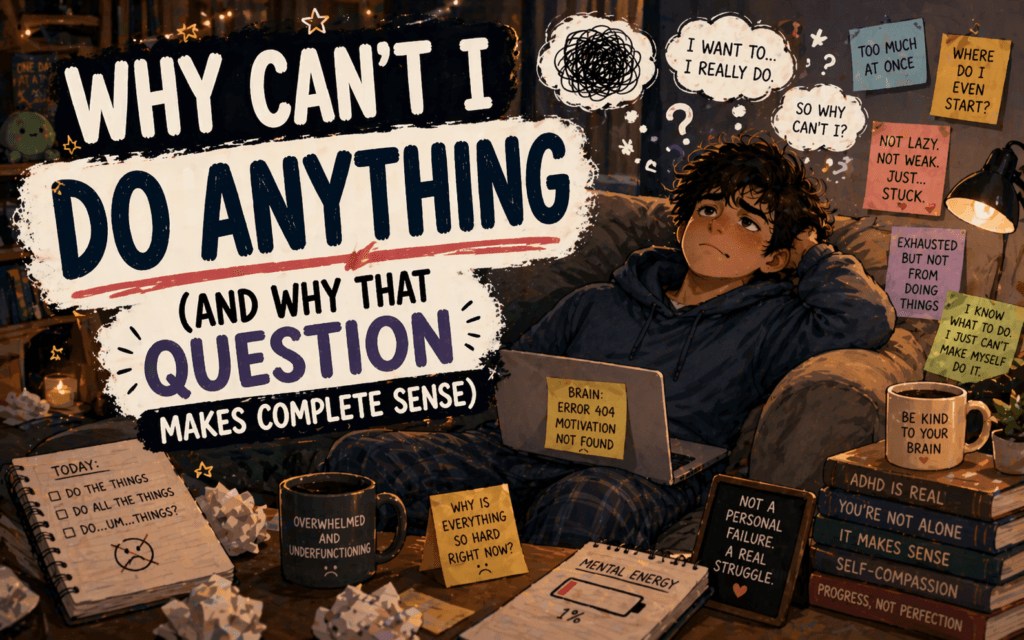 Why Can't I Do Anything (And Why That Question Makes Complete Sense)