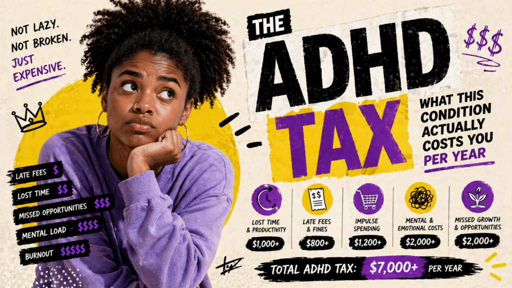 The ADHD Tax: What This Condition Actually Costs You Per Year