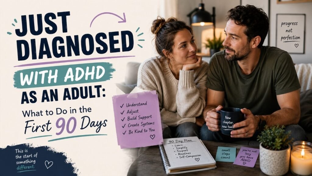 Just Diagnosed With ADHD as an Adult: What to Do in the First 90 Days