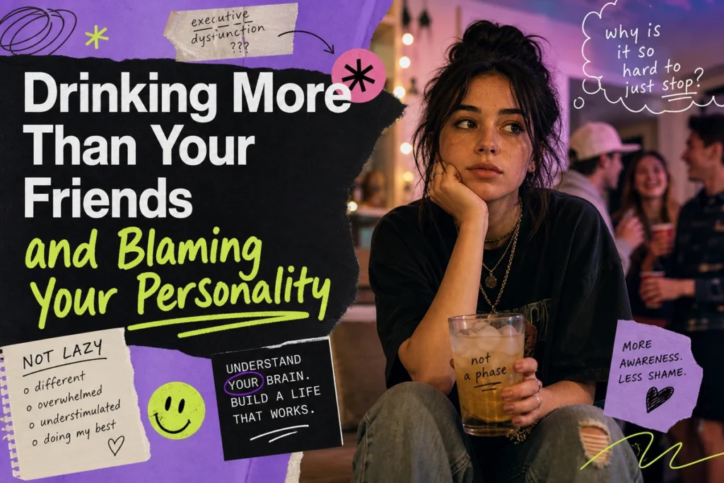 Drinking More Than Your Friends and Blaming Your Personality