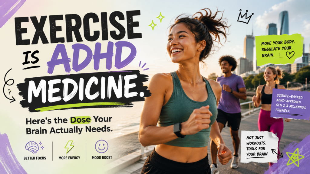Exercise Is ADHD Medicine. Here’s the Dose Your Brain Actually Needs.