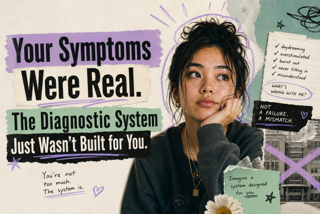 Your Symptoms Were Real. The Diagnostic System Just Wasn’t Built for You.