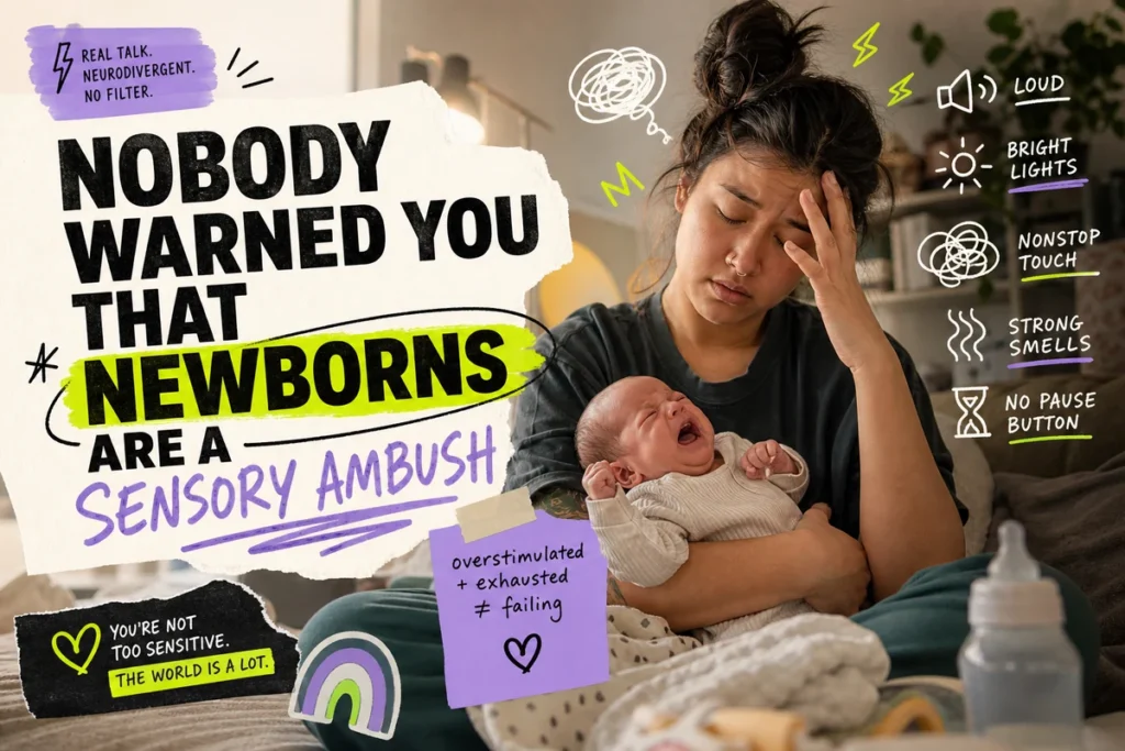 Nobody Warned You That Newborns Are a Sensory Ambush