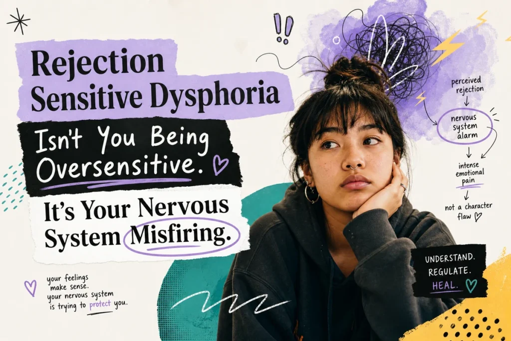 Rejection Sensitive Dysphoria Isn’t You Being Oversensitive. It’s Your Nervous System Misfiring.
