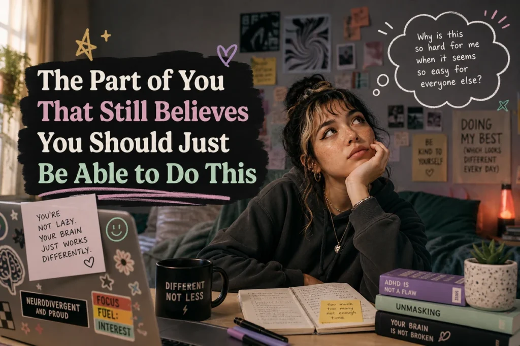 The Part of You That Still Believes You Should Just Be Able to Do This
