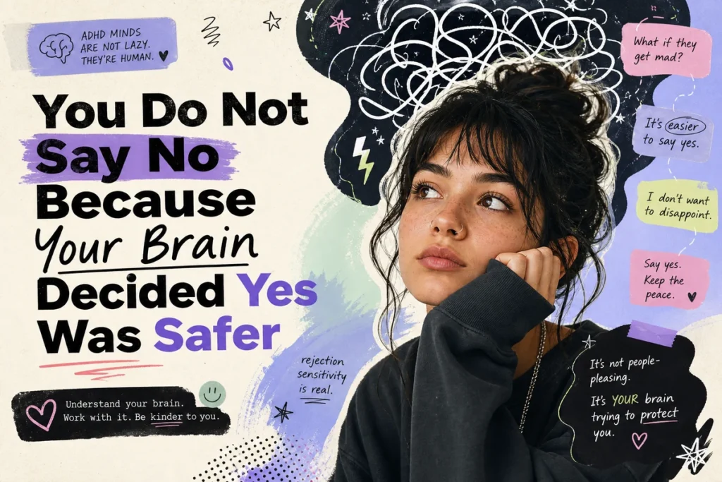 You Do Not Say No Because Your Brain Decided Yes Was Safer