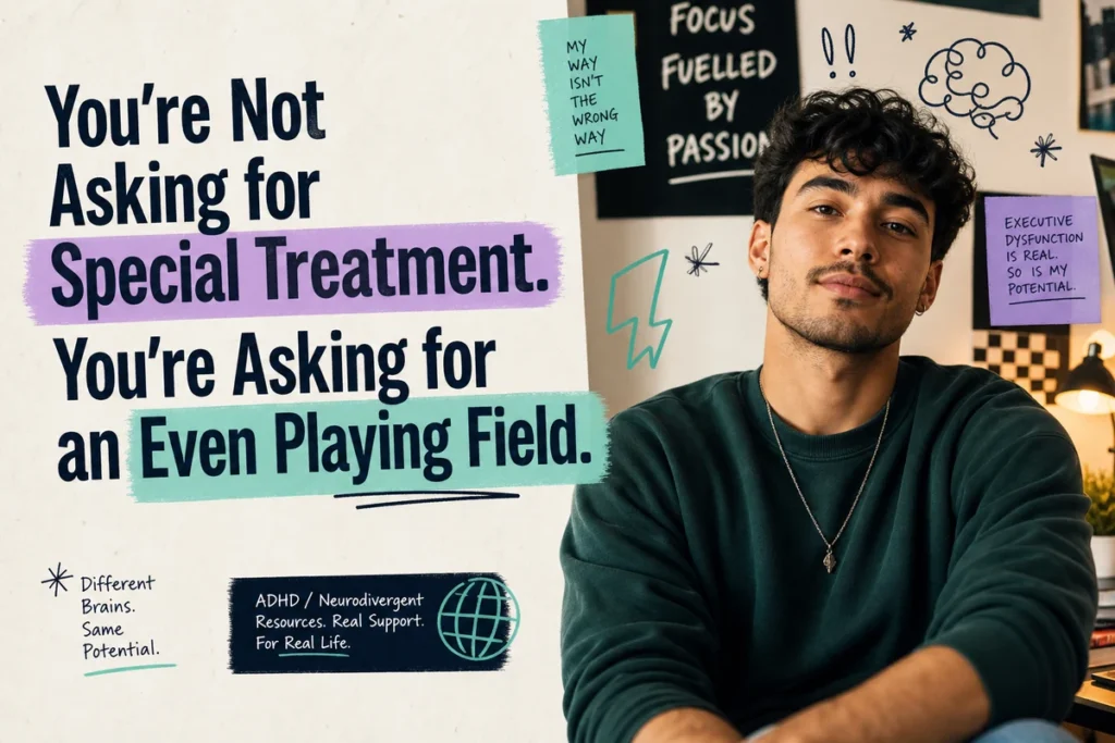 You’re Not Asking for Special Treatment. You’re Asking for an Even Playing Field.