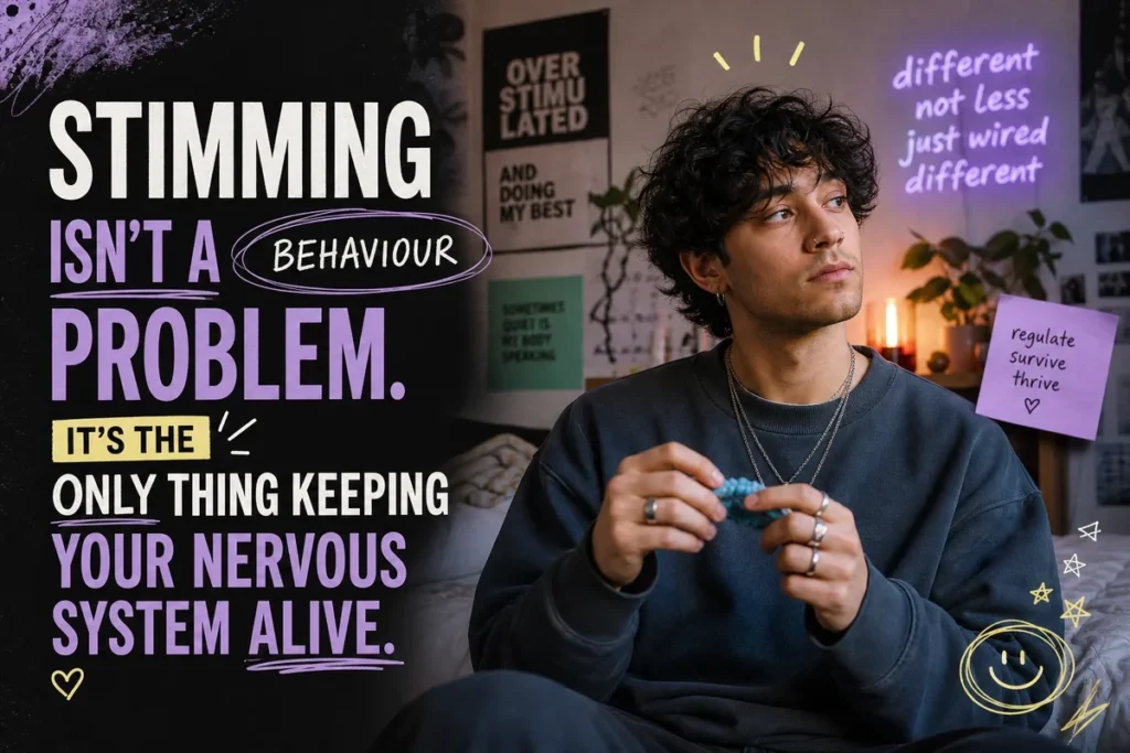 Stimming Isn’t a Behaviour Problem. It’s the Only Thing Keeping Your Nervous System Alive.