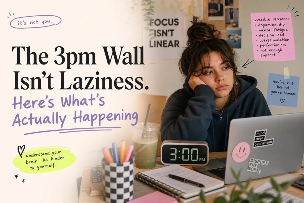 The 3pm Wall Isn't Laziness. Here's What's Actually Happening