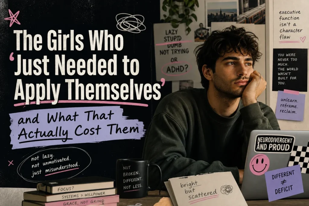 The Girls Who ‘Just Needed to Apply Themselves’ and What That Actually Cost Them