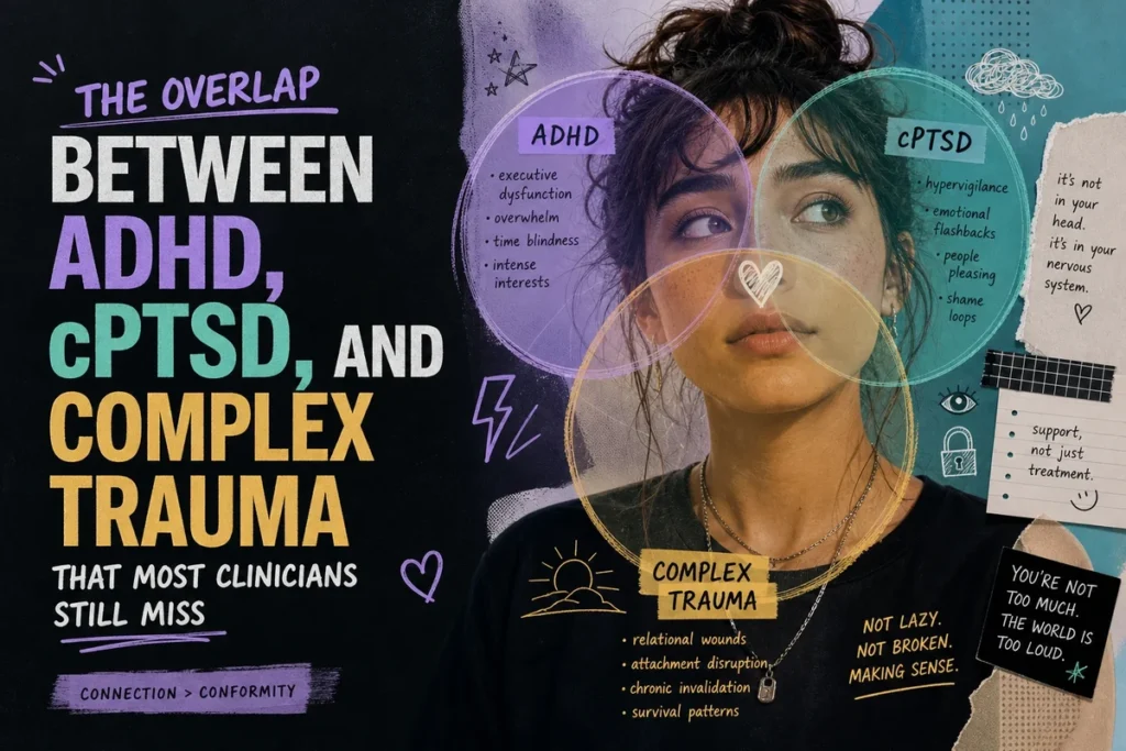The Overlap Between ADHD, cPTSD, and Complex Trauma That Most Clinicians Still Miss