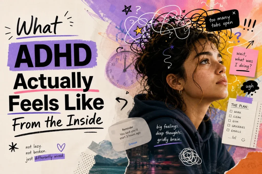 What ADHD Actually Feels Like From the Inside