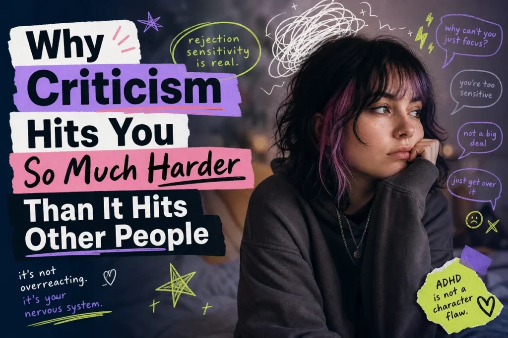Why Criticism Hits You So Much Harder Than It Hits Other People