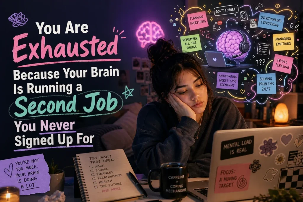 You Are Exhausted Because Your Brain Is Running a Second Job You Never Signed Up For