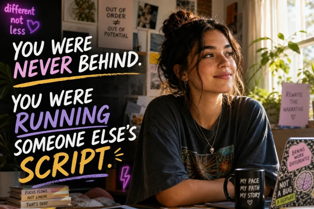 You Were Never Behind. You Were Running Someone Else’s Script.