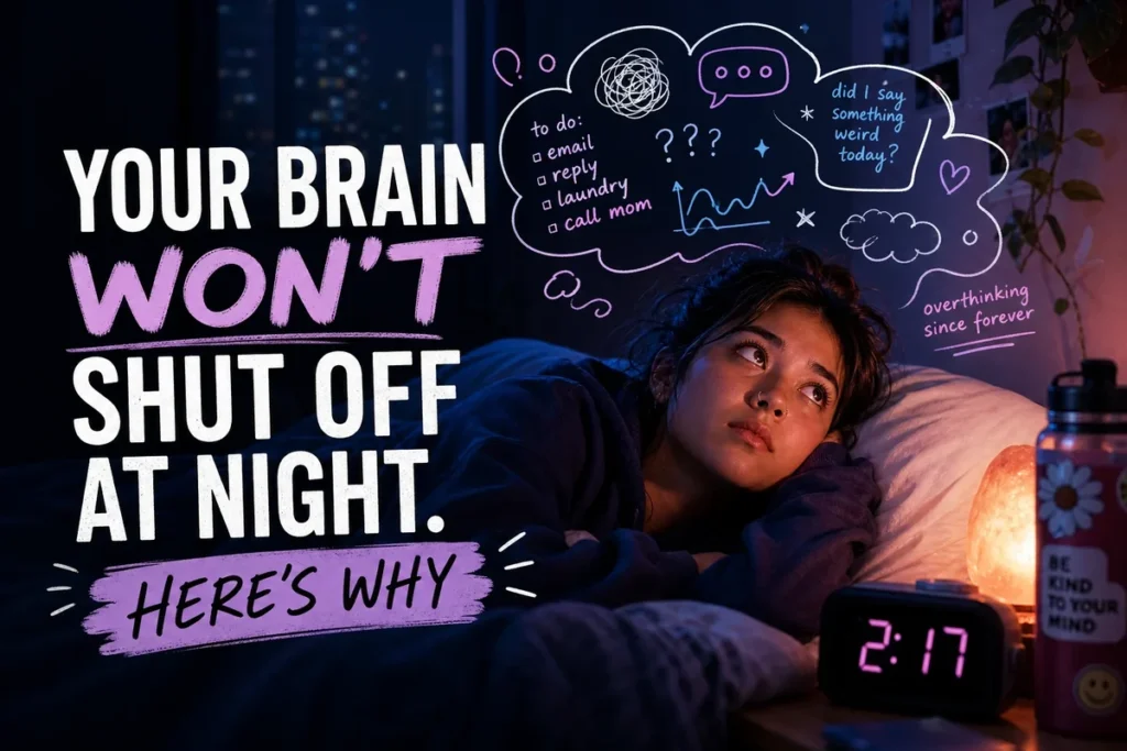 Your Brain Won't Shut Off at Night. Here's Why