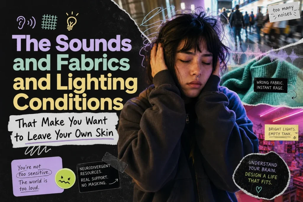 The Sounds and Fabrics and Lighting Conditions That Make You Want to Leave Your Own Skin