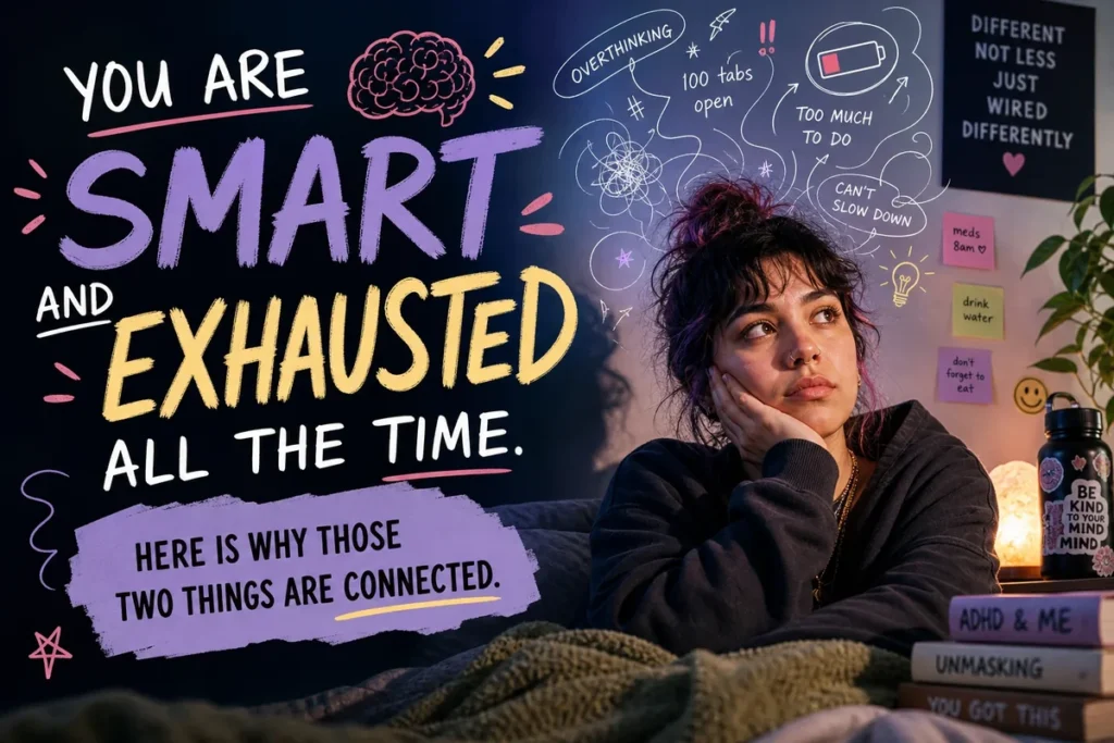 You Are Smart and Exhausted All the Time. Here Is Why Those Two Things Are Connected.