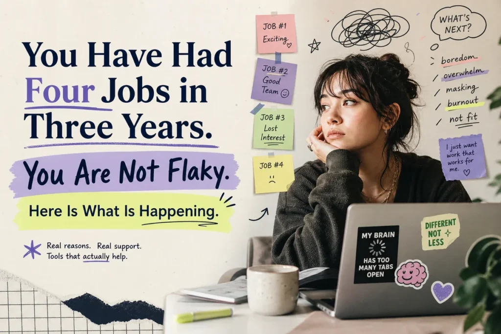 You Have Had Four Jobs in Three Years. You Are Not Flaky. Here Is What Is Happening.