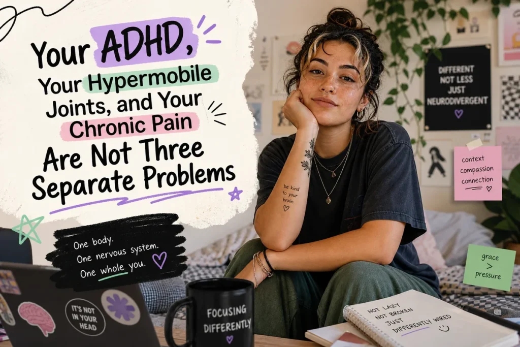 Your ADHD, Your Hypermobile Joints, and Your Chronic Pain Are Not Three Separate Problems