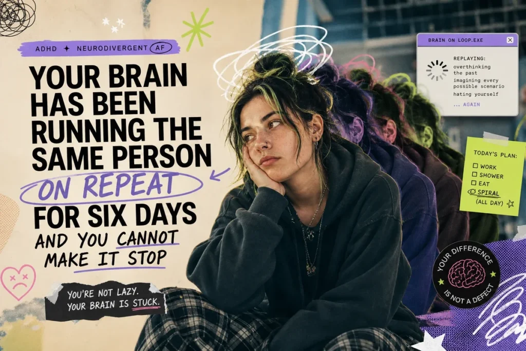 Your Brain Has Been Running the Same Person on Repeat for Six Days and You Cannot Make It Stop