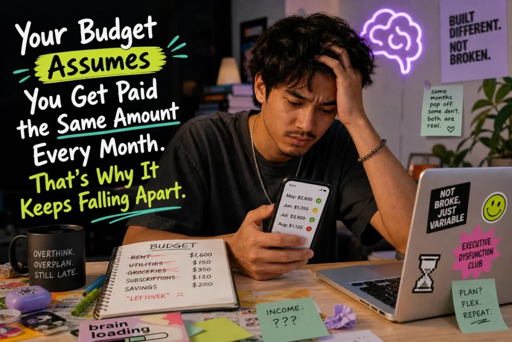 Your Budget Assumes You Get Paid the Same Amount Every Month. That’s Why It Keeps Falling Apart.