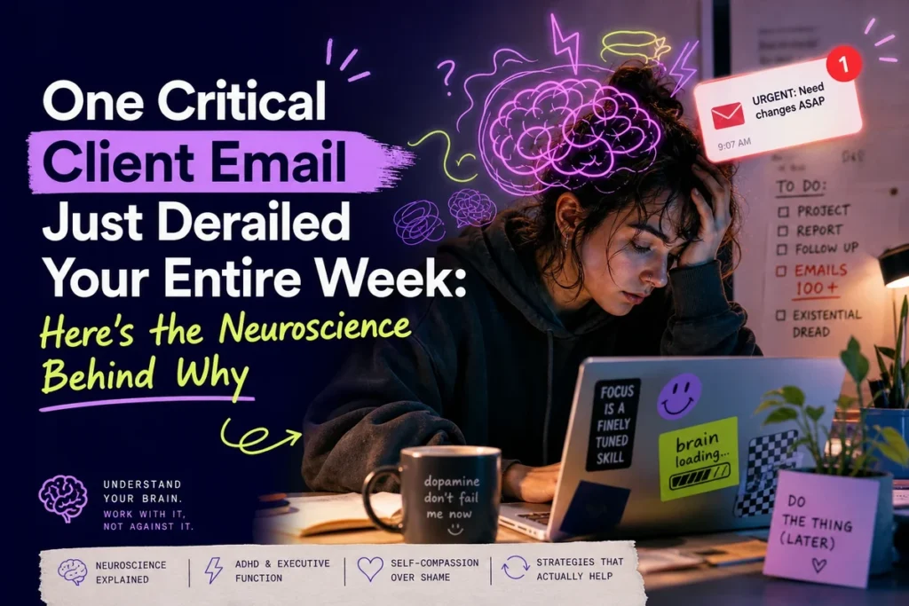 One Critical Client Email Just Derailed Your Entire Week: Here’s the Neuroscience Behind Why