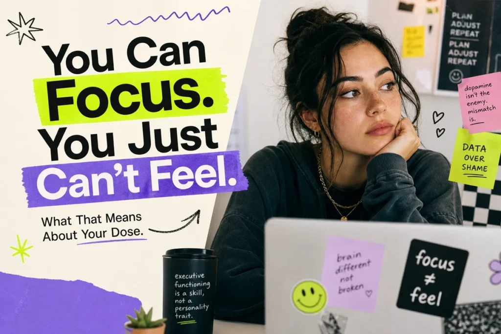 You Can Focus. You Just Can’t Feel. What That Means About Your Dose.