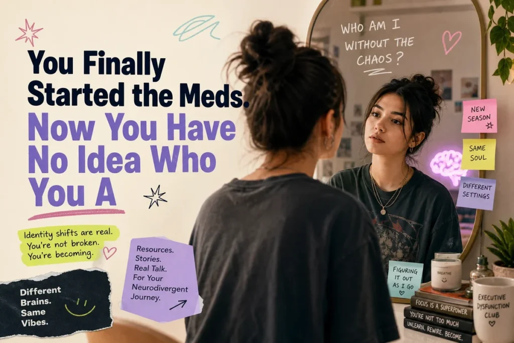You Finally Started the Meds. Now You Have No Idea Who You Are.