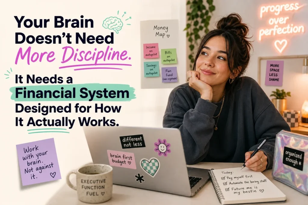 Your Brain Doesn’t Need More Discipline. It Needs a Financial System Designed for How It Actually Works.