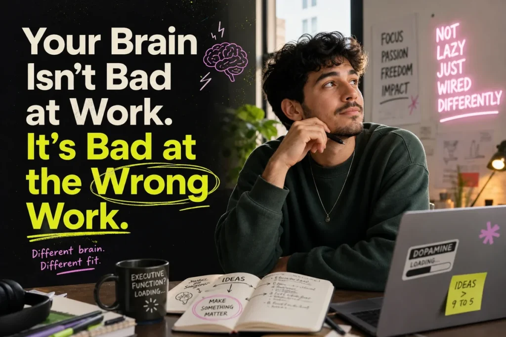 Your Brain Isn’t Bad at Work. It’s Bad at the Wrong Work.