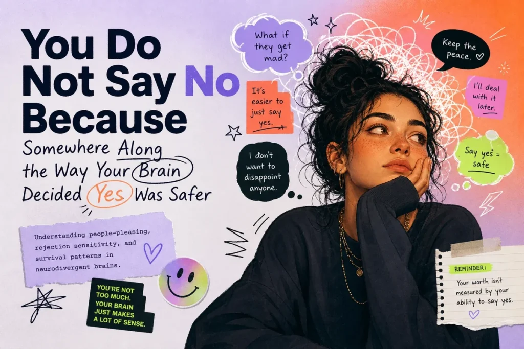 You Do Not Say No Because Somewhere Along the Way Your Brain Decided Yes Was Safer