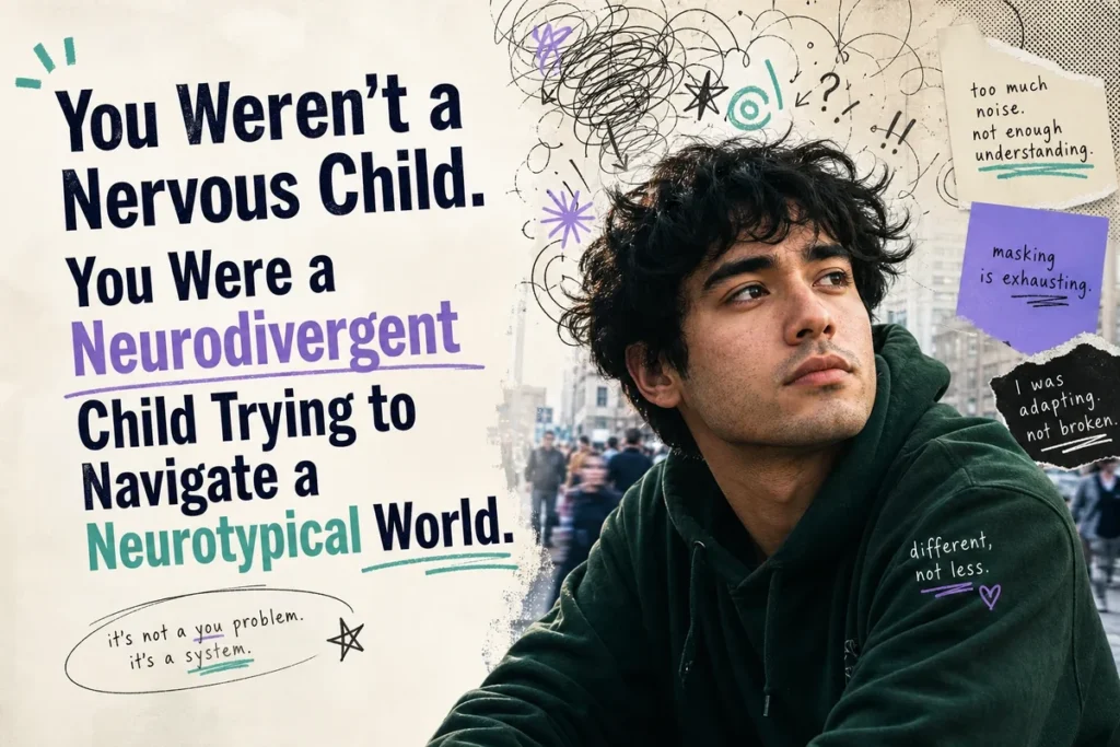 You Weren’t a Nervous Child. You Were a Neurodivergent Child Trying to Navigate a Neurotypical World.