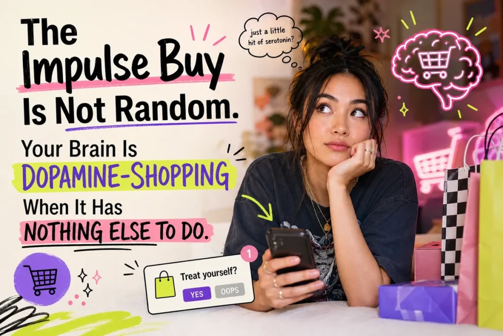 The Impulse Buy Is Not Random. Your Brain Is Dopamine-Shopping When It Has Nothing Else to Do.
