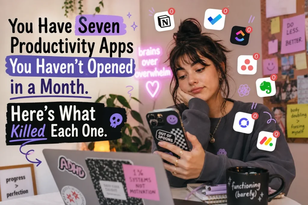 You Have Seven Productivity Apps You Haven’t Opened in a Month. Here’s What Killed Each One.
